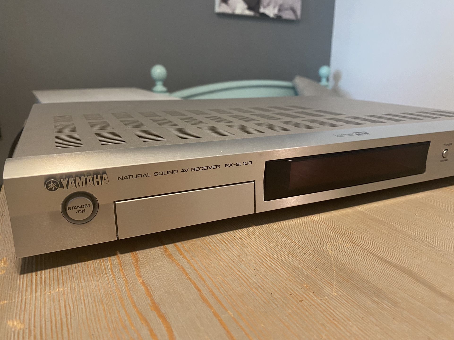 Yamaha RX SL100 Slimline AV Receiver With Remote
