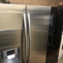 Samsung Refrigerator Side By Side Stainless Steel 