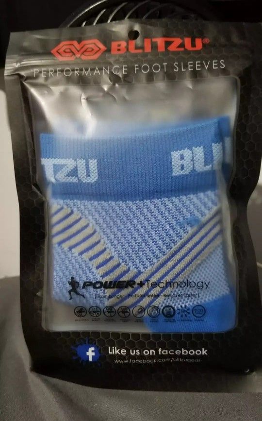 BLITZU Plantar Fasciitis Socks with Arch Support, Foot Care Compression Sleeve, Eases Swelling & Heel Spurs, Ankle Brace Support, Relieve Pain Fast