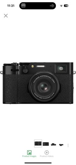Fujifilm X100vi Brand New In Box. Black.
