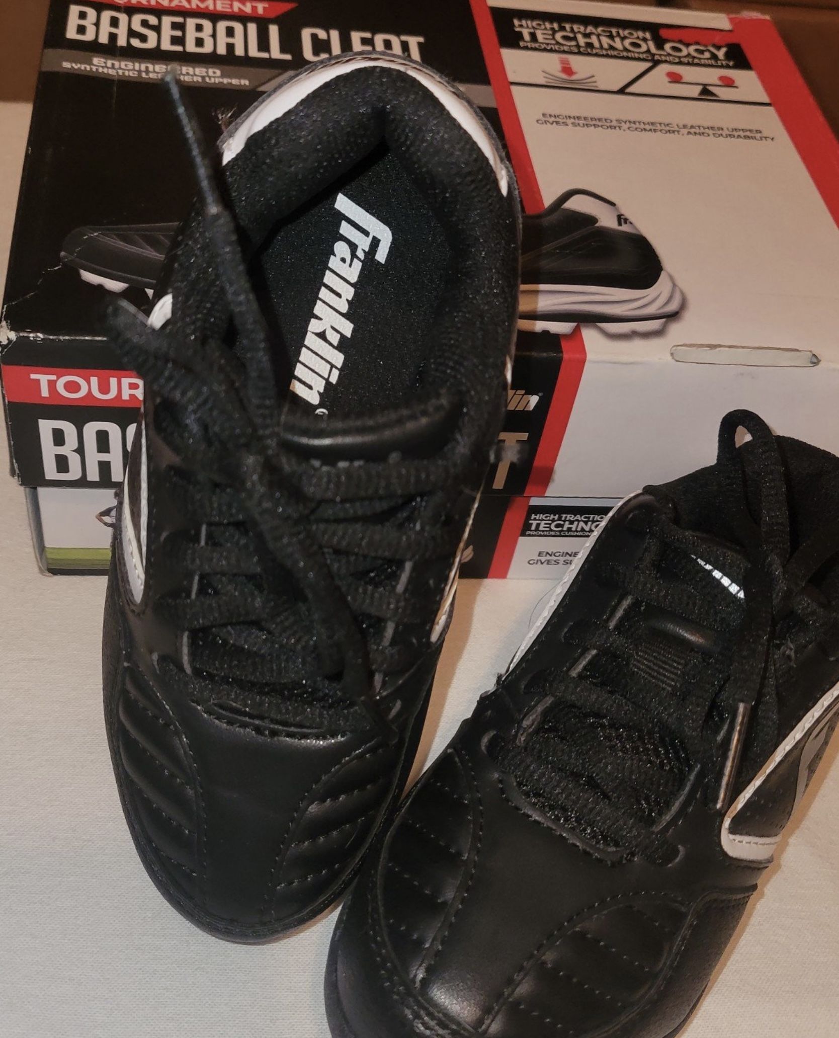 Baseball Cleats Sz 10 Youth New