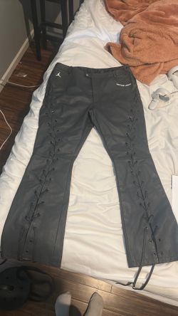 Travis Scott x Jordan leather pants