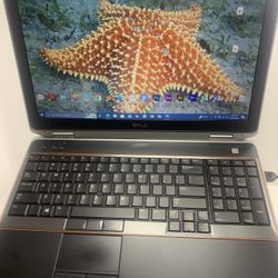 i3 ..i3..DELL LATITUDE  model E-6520….240-SSD  GBcapacity …8.00 GB -RAM .  FASTER  and  READY FOR CLASSES  ON LINE OR