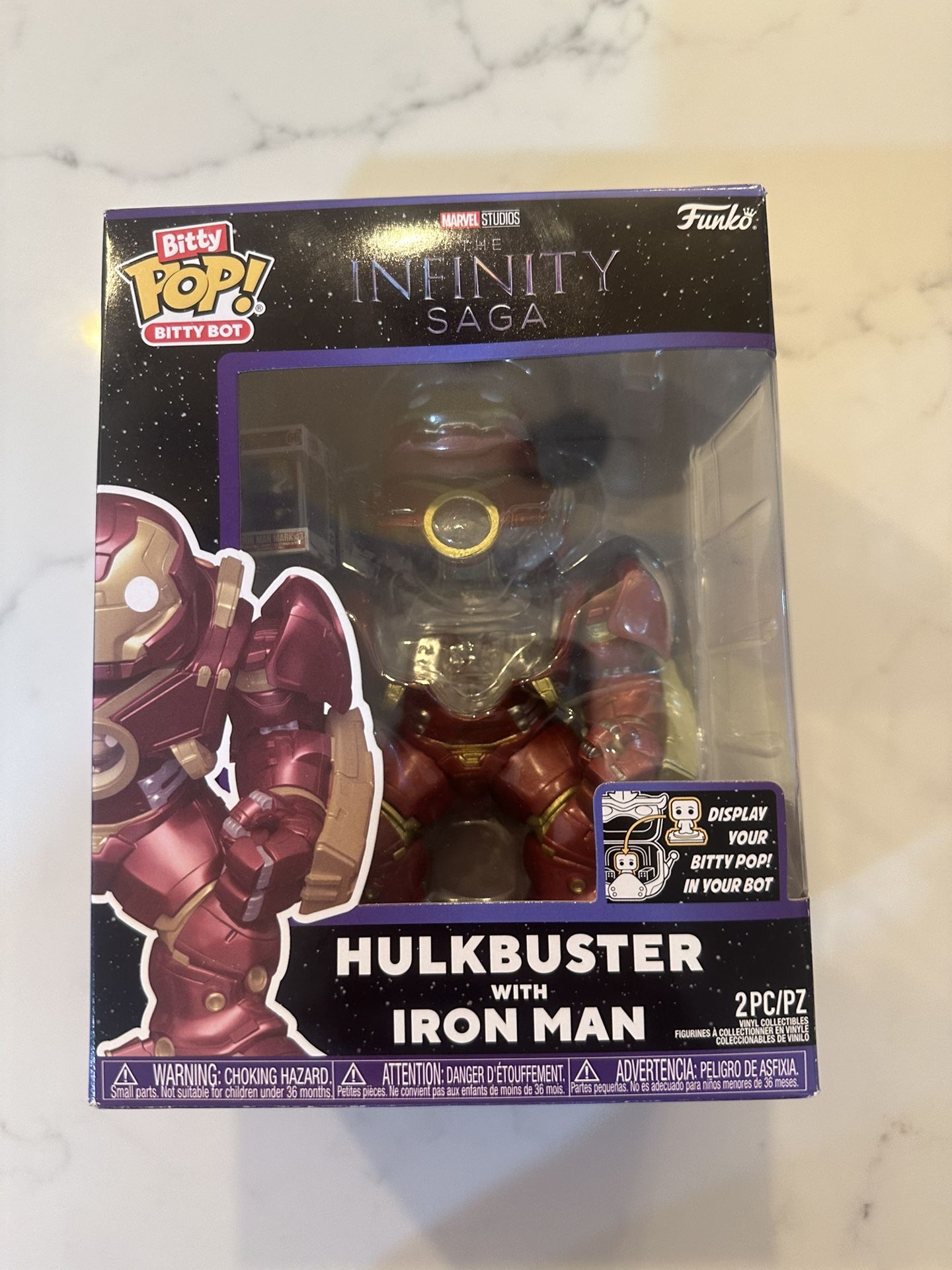 Hulkbuster With Ironman Bittypop
