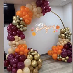 organic balloon arch /Baby Shower-birthday -party-decoration