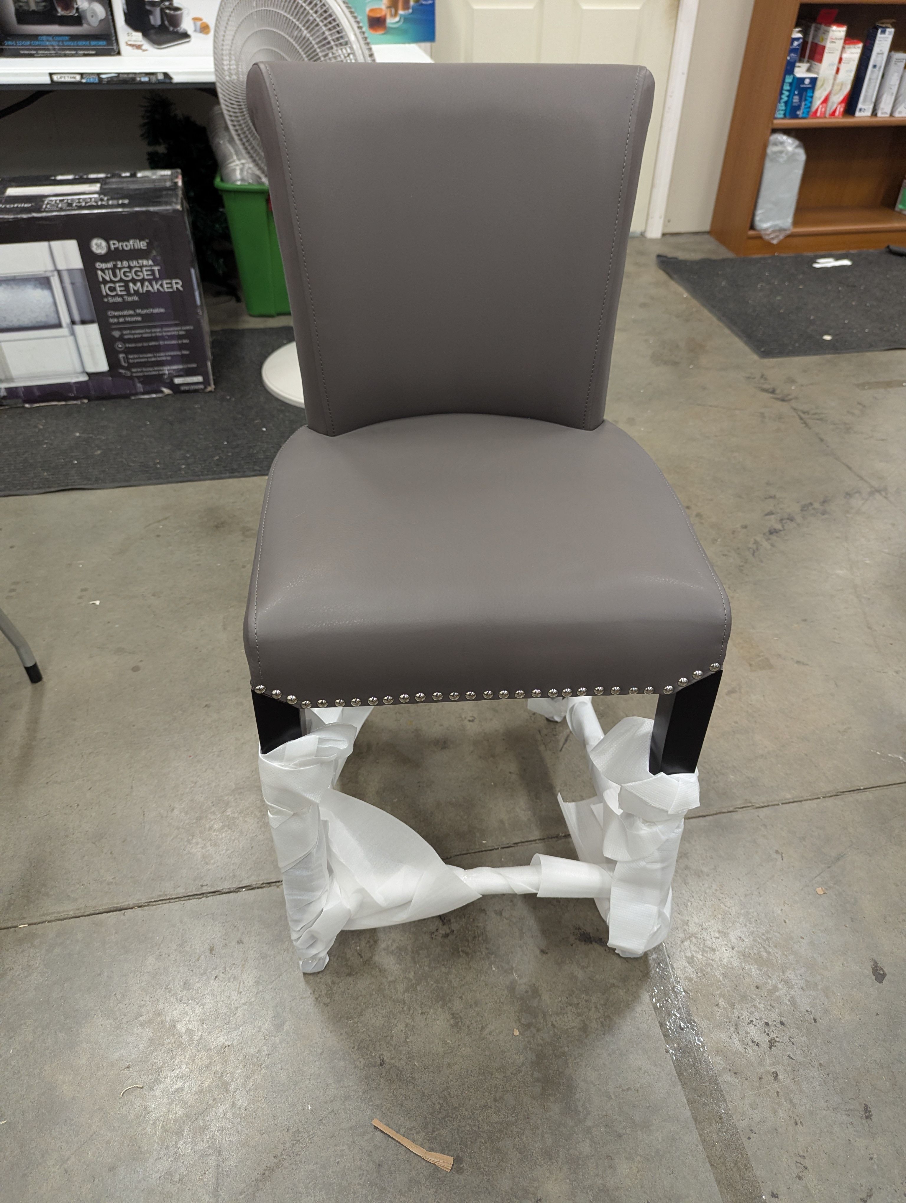 Abbyson - Bonded Leather Counter Stool