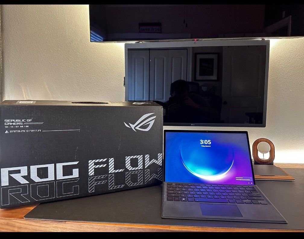 Rog Z13 Tablet 2 In 1 With External Gpu ASUS ROG XG Mobile 16GB GDDR6 Graphics Card (GC31S-026)r