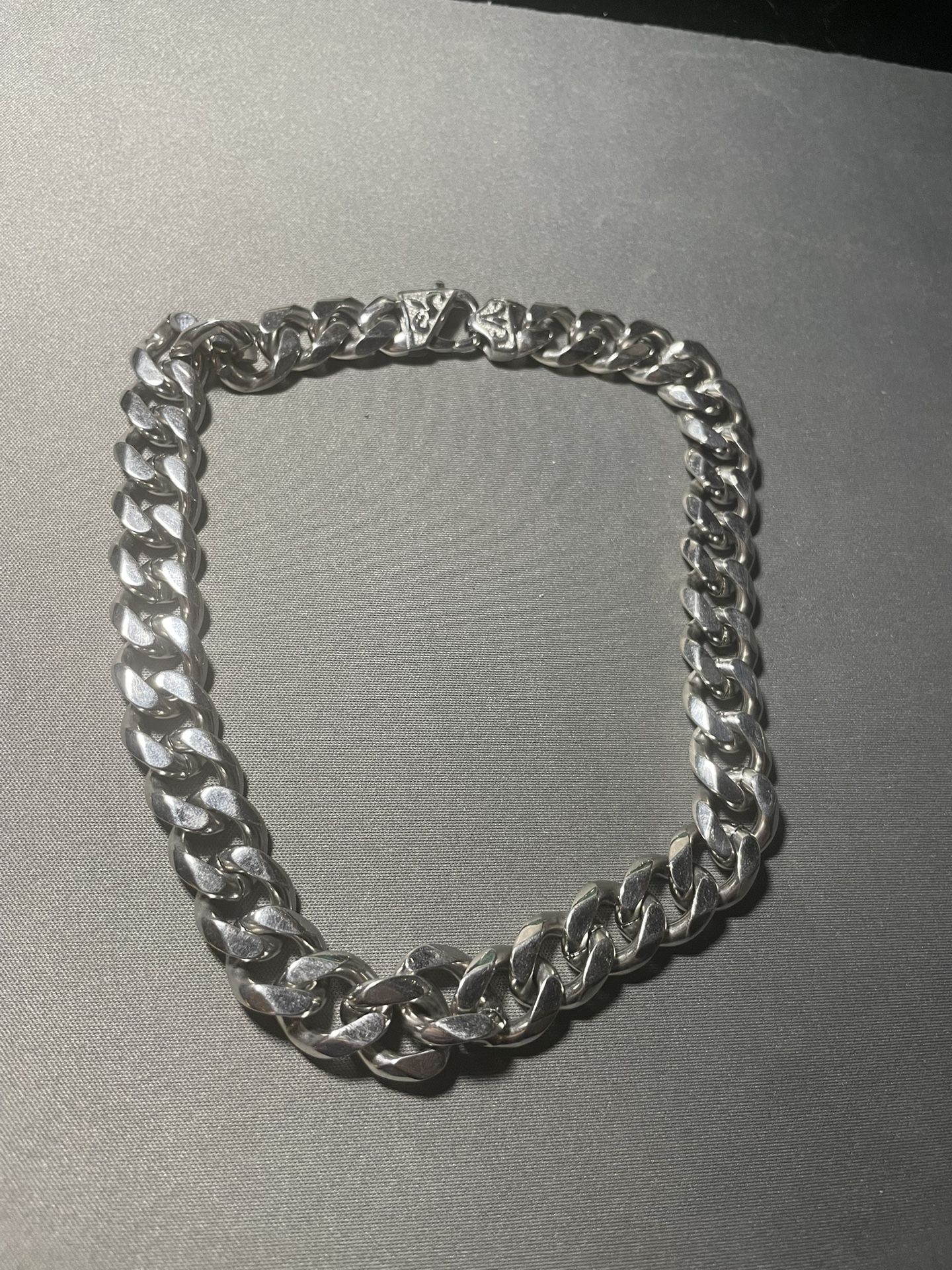 Thick Solid Choker Chain