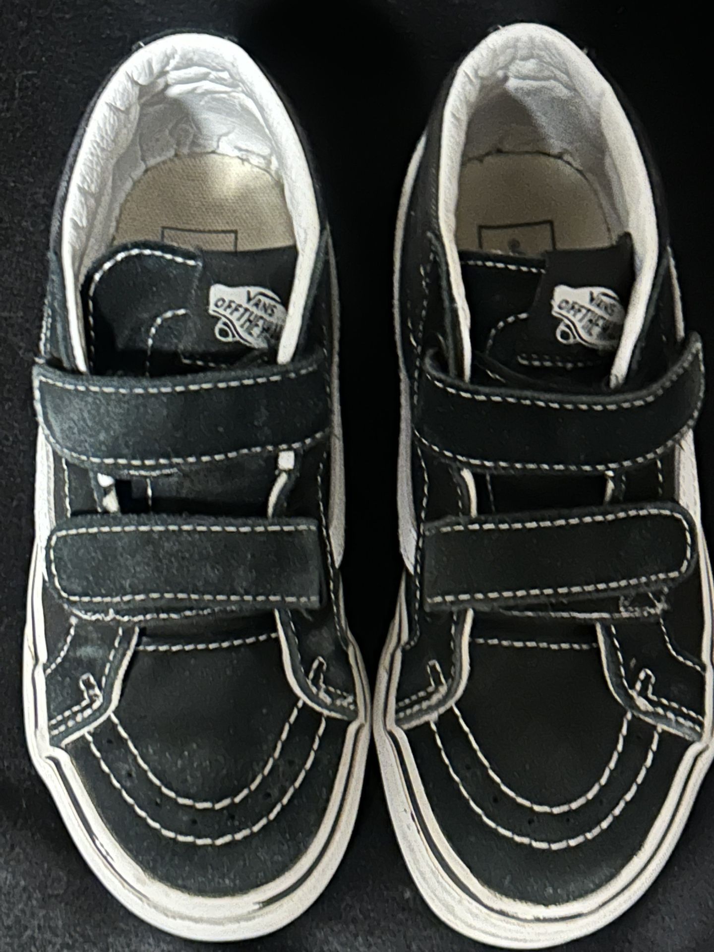 Boys Vans Sk8-Mid V Shoe