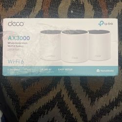 TP-Link Deco X55 AX3000 WiFi 6 Mesh System NEW $120
