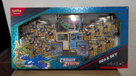 Pokemon crown zenith sea and sky