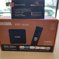 MeCool Google TV Streaming Device  $200 Lifetime Support
