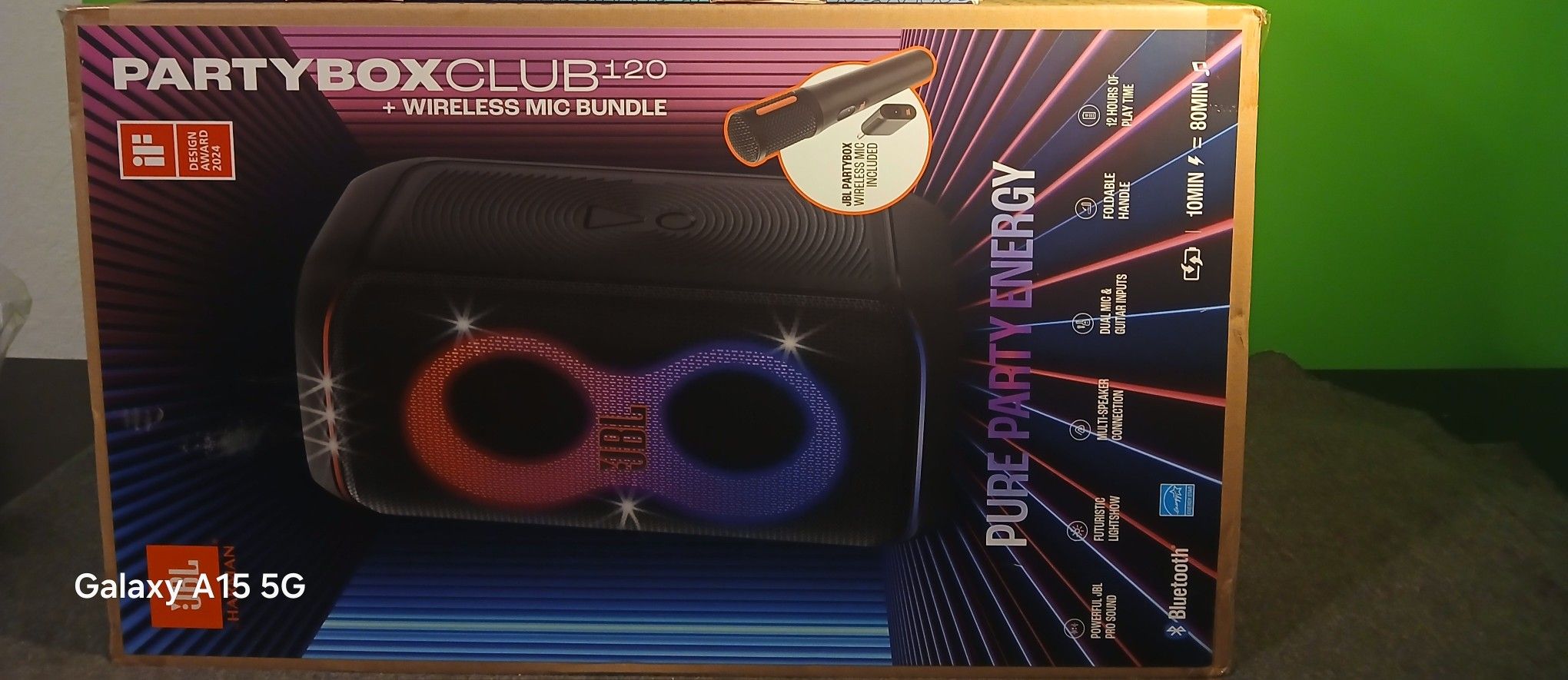 JBL Portable Party Speaker PartyBox Club 120