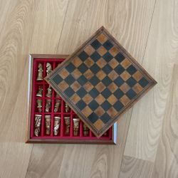 Classic Romans Chess Game 7” X 7”