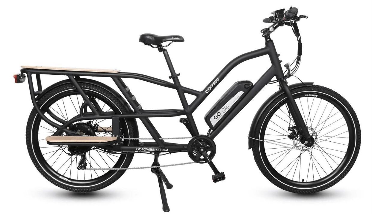 GOPOWERBIKE GOCARGO 750W 48V/10AH ALL TERRAIN FAT TIRE ELECTRIC BIKE