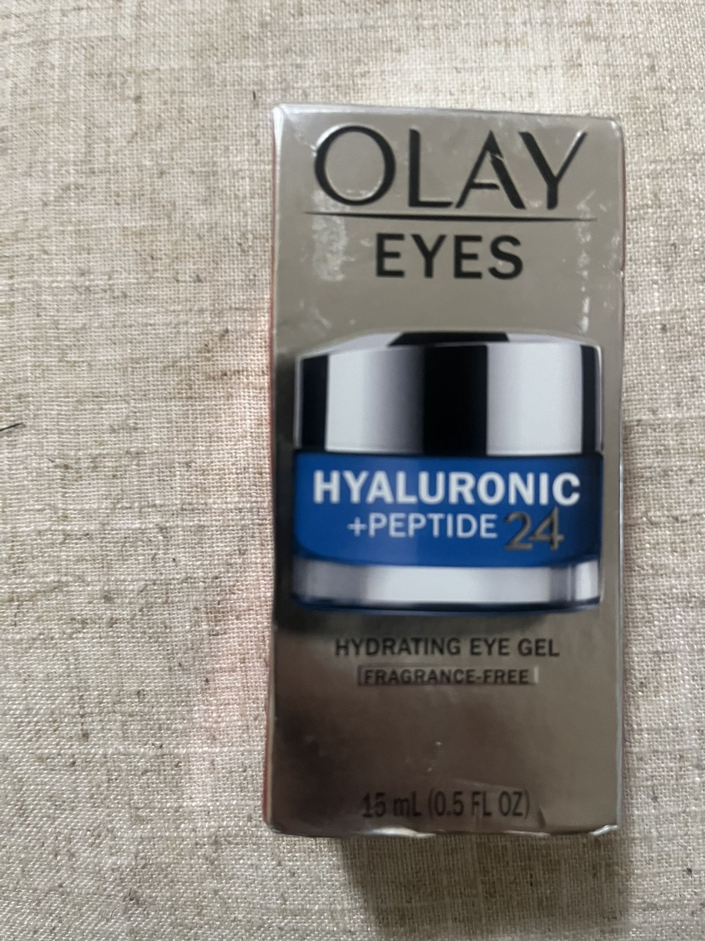 OLAY EYES HYALURONIC ACID & PEPTIDE 24 Hydrating Night Hell 0.5 Fl Oz Day O Nite