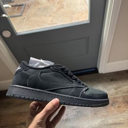 Travis Scott x Air Jordan 1 Retro Low OG SP 'Black Phantom'