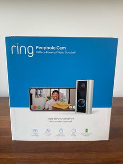 Ring Peephole Cam – Brand New