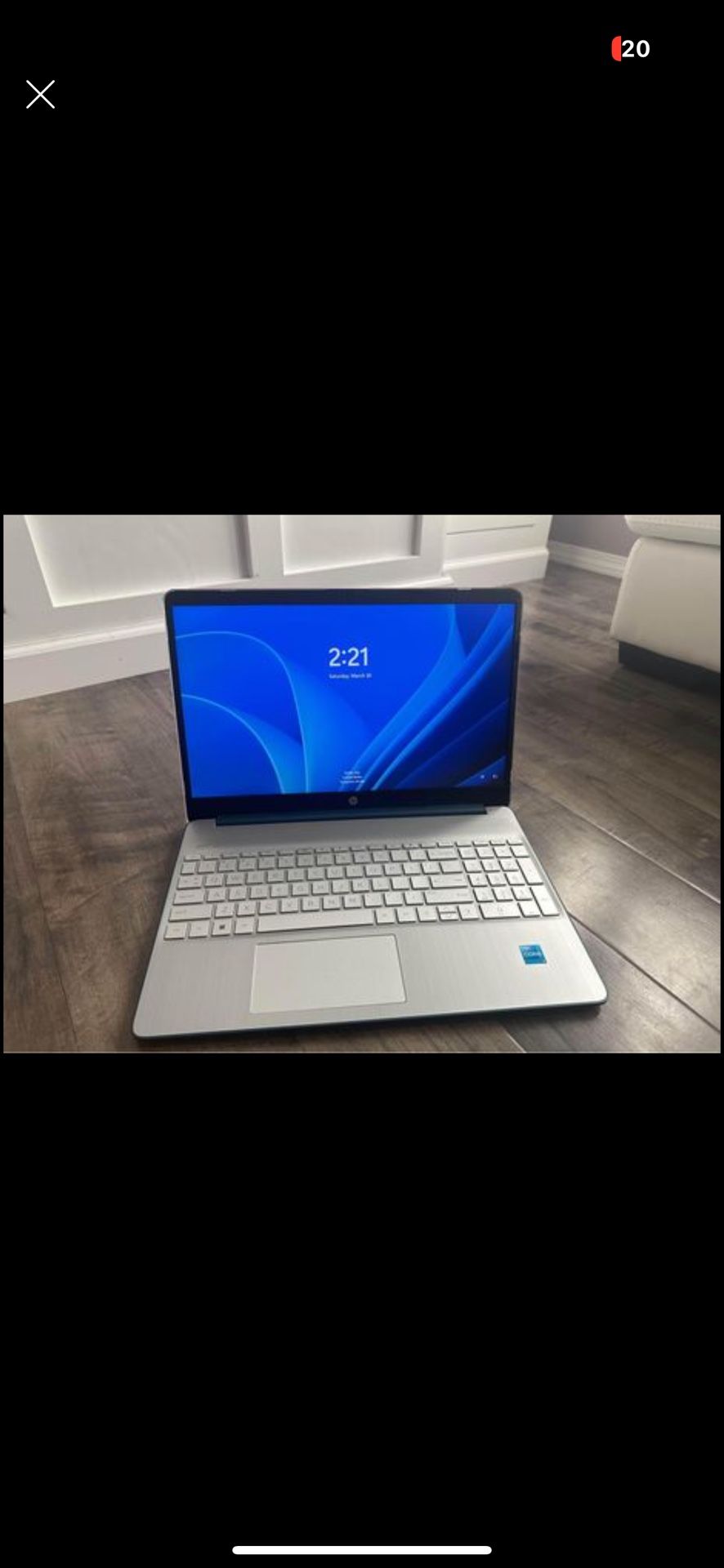 HP 15.6” Laptop (USED LIKE NEW)