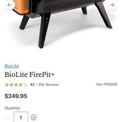 Biolite Fire pit + *Brand New*