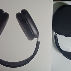 AirPod MAX headphones W/ Leather Case