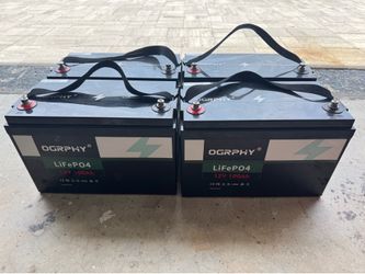 Ogrphy 12v 100Ah Lithium Batteries