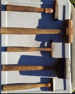 Hammer Hammers Various Types Copper Head Round Precision 1st Hammer SOLD  $10 Each