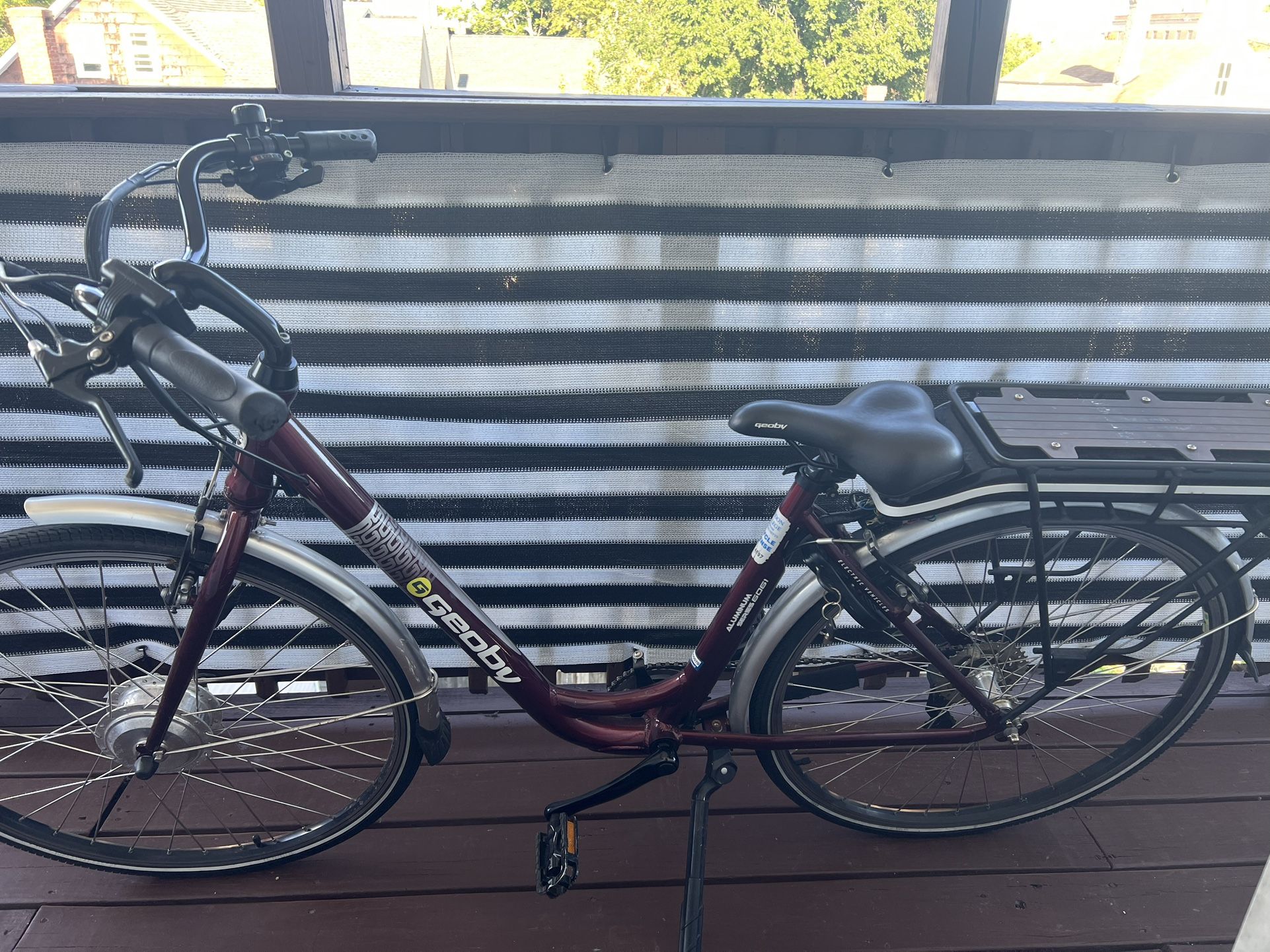 Geoby step through electric bike 7 gear e-bike
