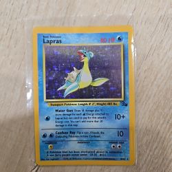 Lapras 10/62 Pokémon TCG Holo