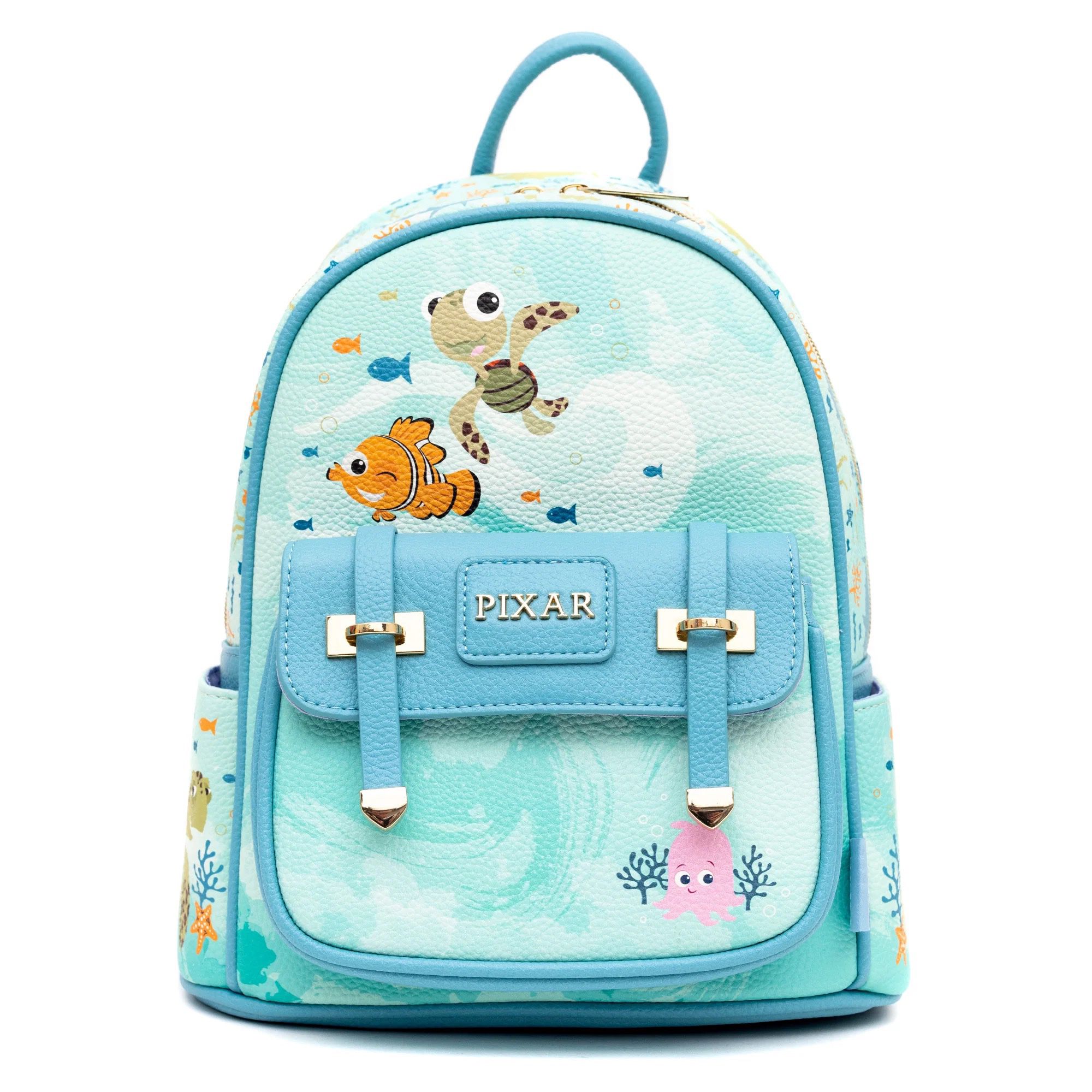 NEW WondaPop Disney’s Finding Nemo Vegan  Limited Edition Leather Mini Backpack