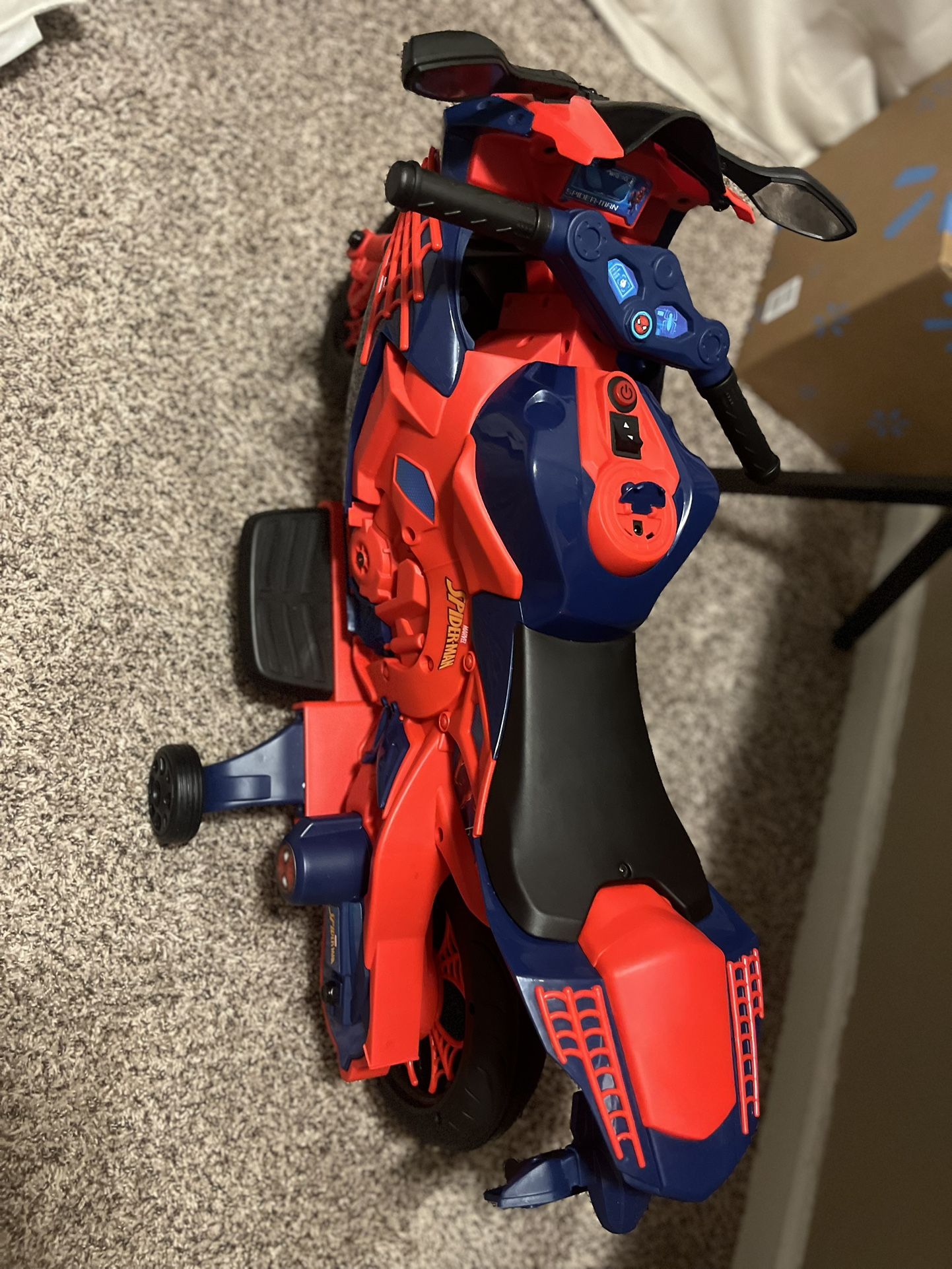 Spider-Man Toddler Motorcycle 