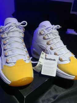Iverson Question Mid Lakers Colorway
