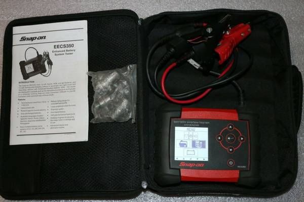 Snap On EECS350 Enhanced Battery Starting Charging System Tester