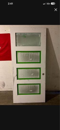 4-Panel Glass Door