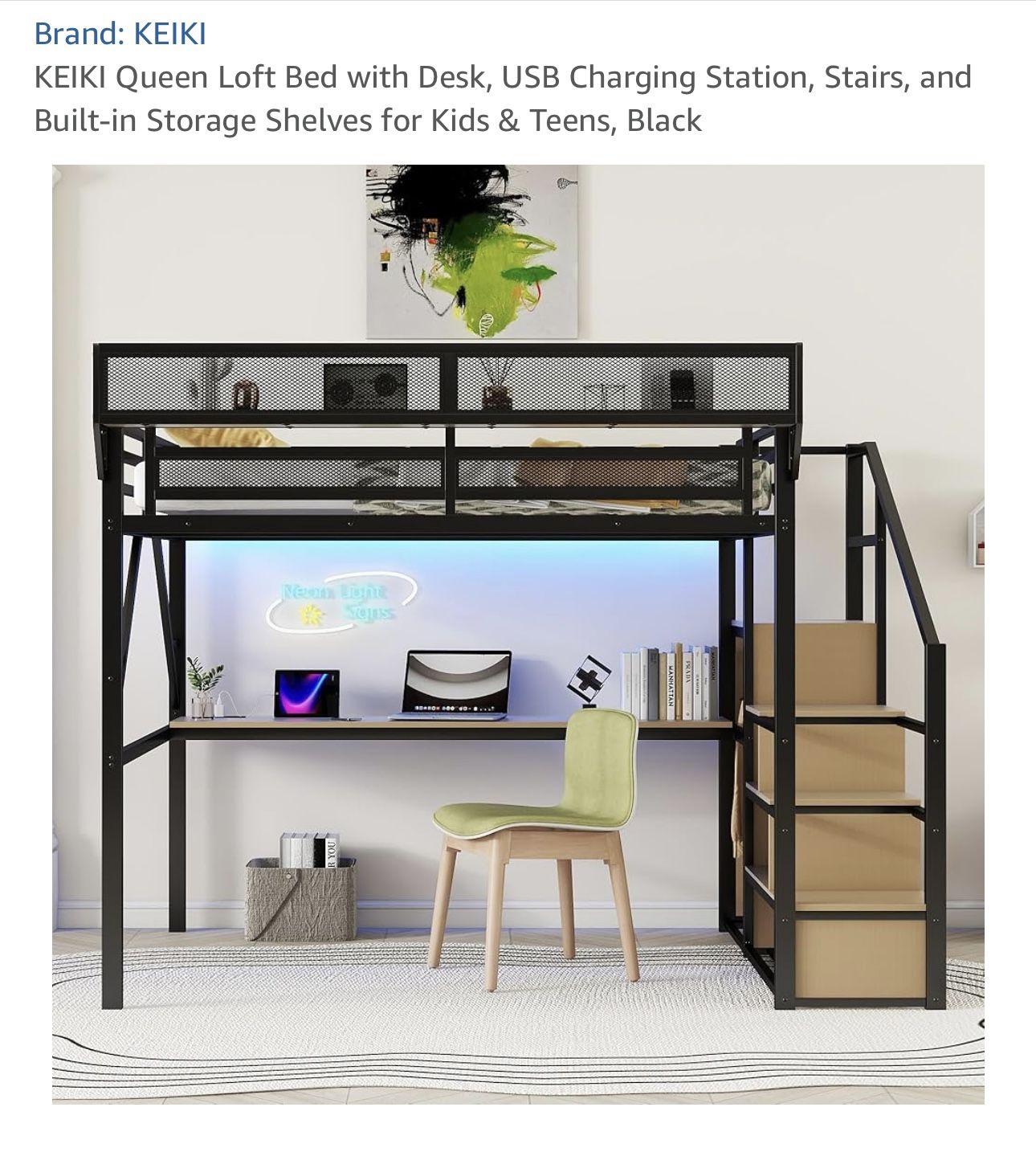 Loft Bed With Desk