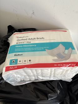 Quilted Adult Briefs And Incontinence Pads .
