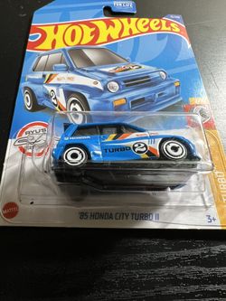 Hot Wheels 85 Honda City Turbo II Blue HW Turbo