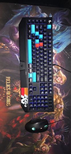 Gaming mouse and keyboard
