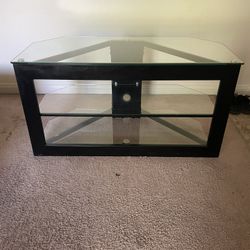 Glass TV Stand