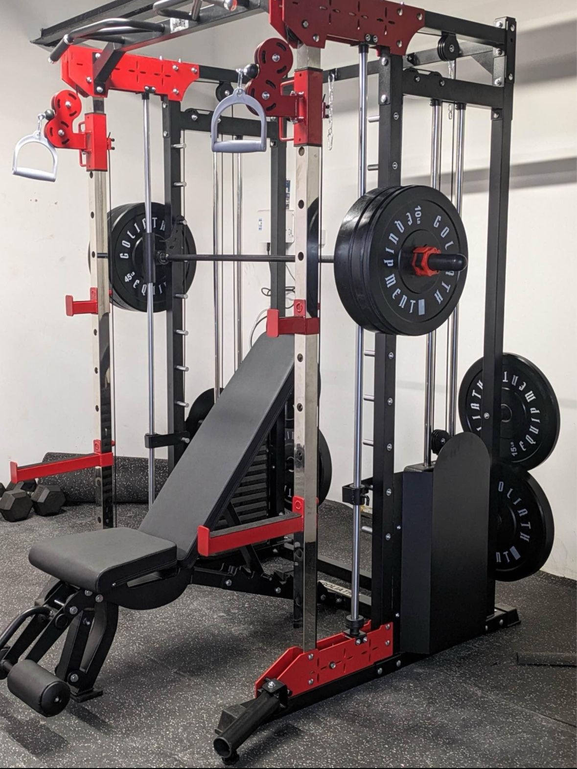 Gym Equipment For your Weights Smith Machine All In One 