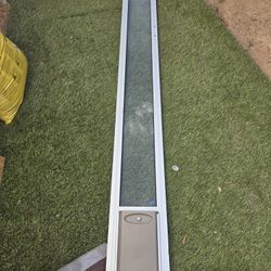 Small dog sliding door 