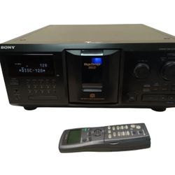 Sony CDP-CX350 CD Player 300 Disc Mega Storage Compact Powers On