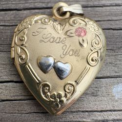 Heart Locket “ I Love You”