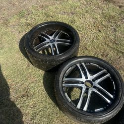 Free Rims Pick Up Only (Arcadia)