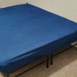 Move Out Sale ( Queen mattress, Sofa, Reclining Loveseat,Coffee Table, Bar Stool)