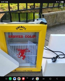 Fireball Refrigerator  Brand New Has European Connection Its Brand New 220v