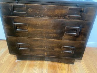 Mid century stow away with desk