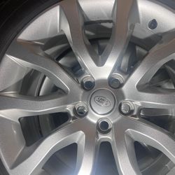 255/55/r20 Rims And Tiers Off 2016 Ranger Rover Sport