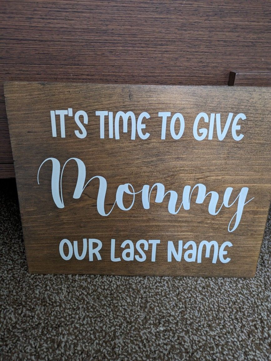 Wedding Signs