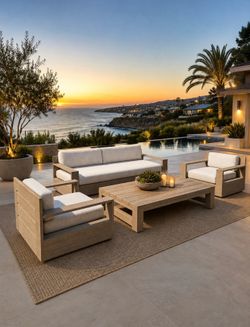 Restoration Hardware Marbella Outdoor Set